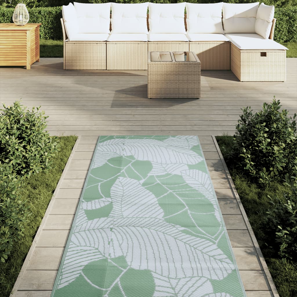 Outdoor Carpet ARAKIL Green 80x250 cm PP