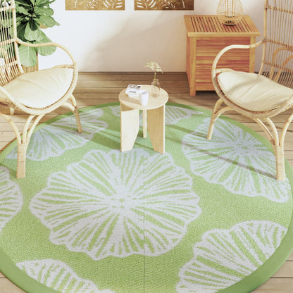 Outdoor Carpet ARAKIL Green Ø200 cm PP