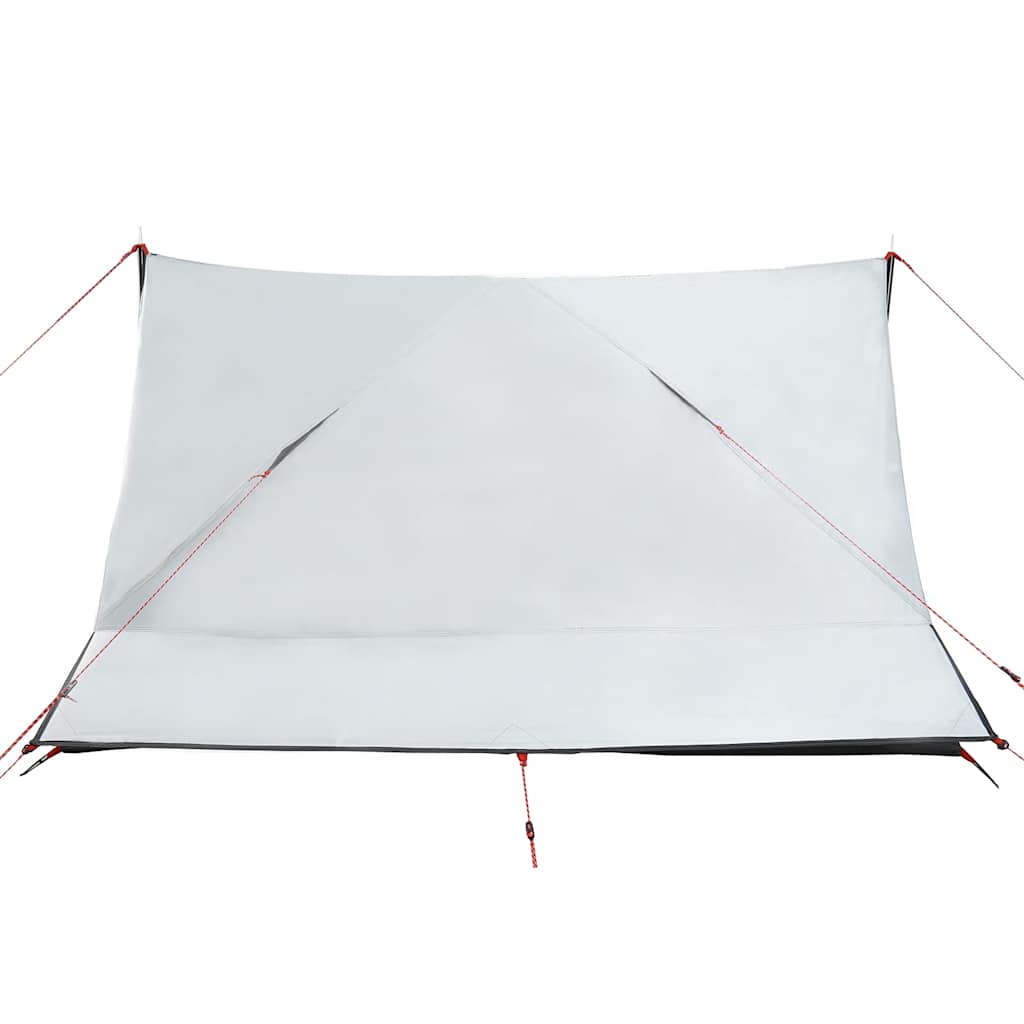 Camping Tent 2-Person White Blackout Fabric Waterproof