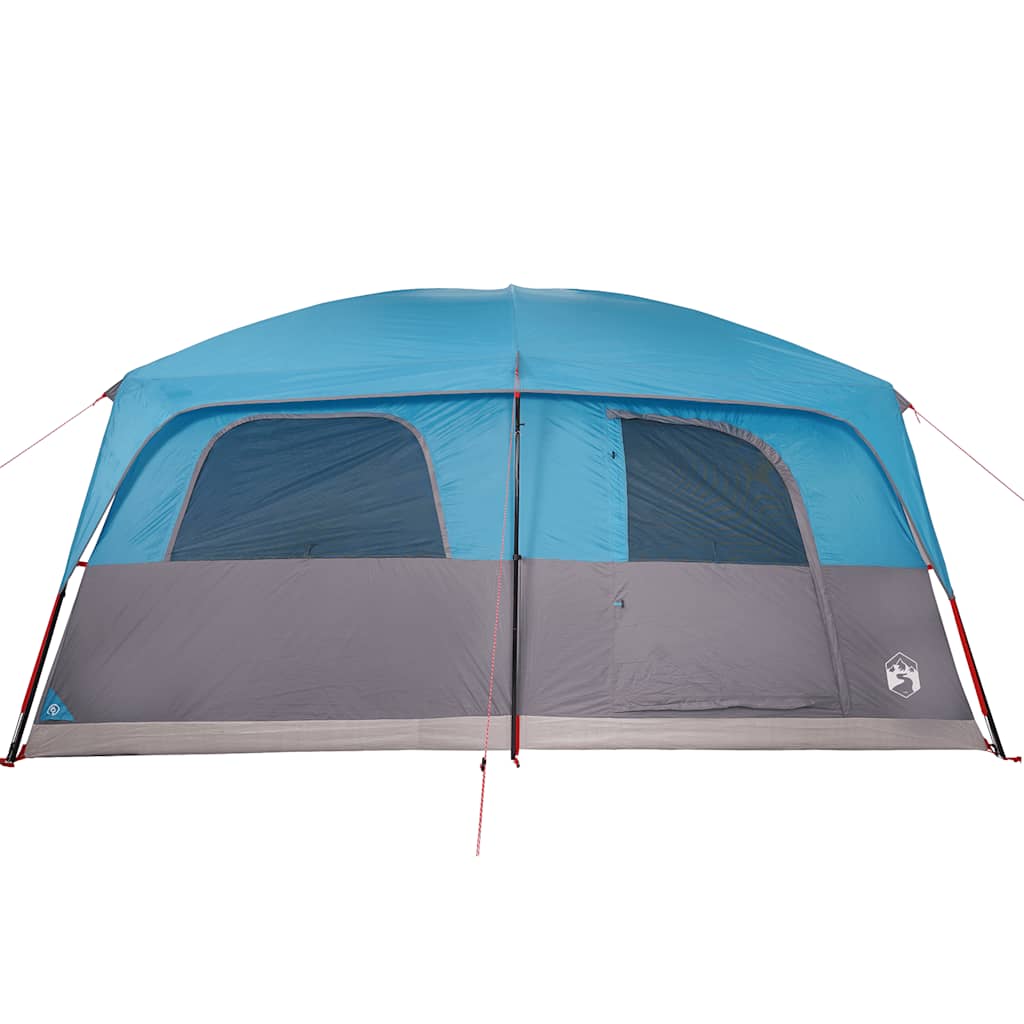 Family Tent Cabin 8-Person Blue Waterproof