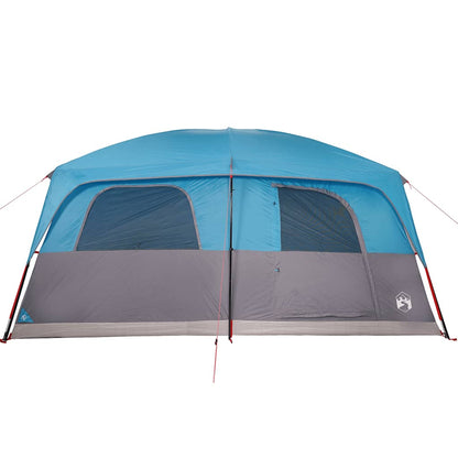 Family Tent Cabin 8-Person Blue Waterproof