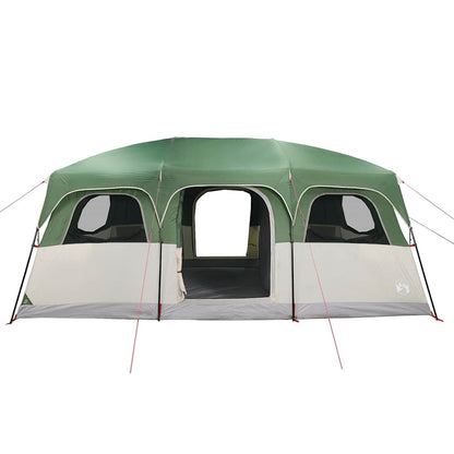 Family Tent Cabin 10-Person Green Waterproof