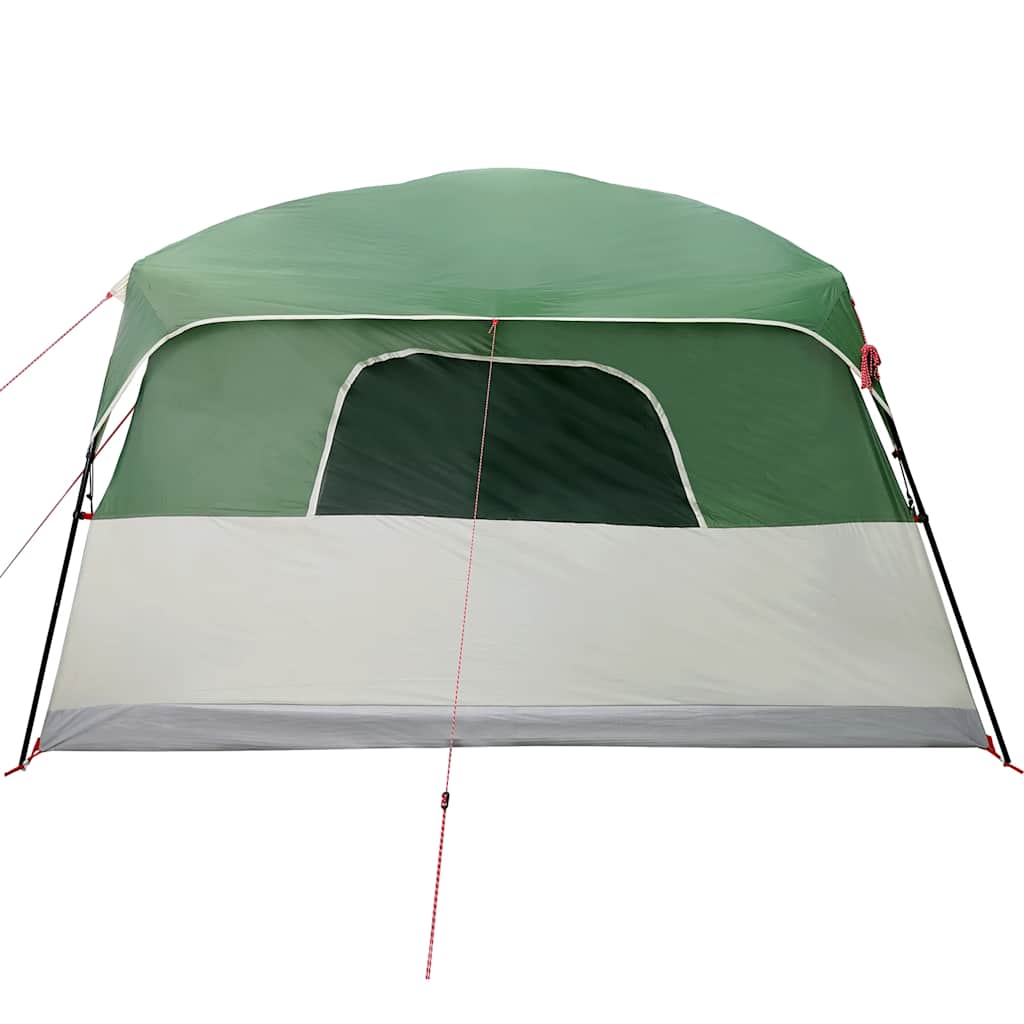 Family Tent Cabin 10-Person Green Waterproof