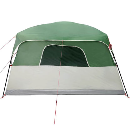 Family Tent Cabin 10-Person Green Waterproof