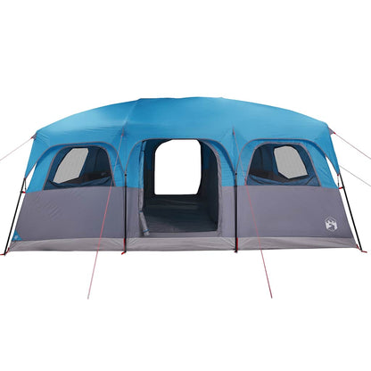 Family Tent Cabin 10-Person Blue Waterproof