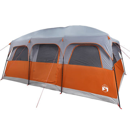 Family Tent Cabin 10-Person Grey Waterproof