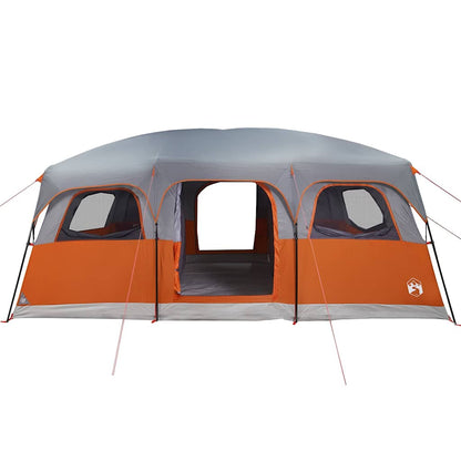 Family Tent Cabin 10-Person Grey Waterproof