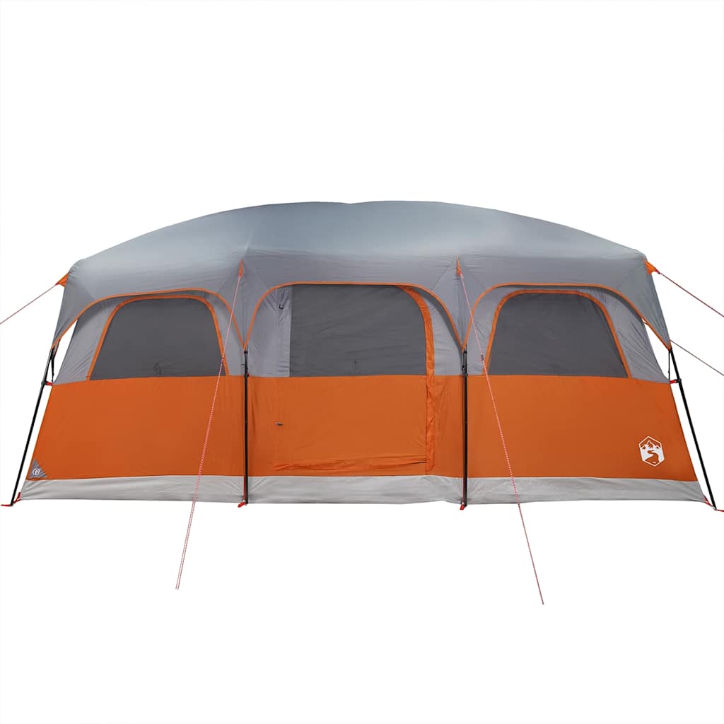 Family Tent Cabin 10-Person Grey Waterproof