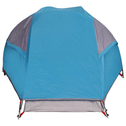 Camping Tent Dome 1-Person Blue Waterproof