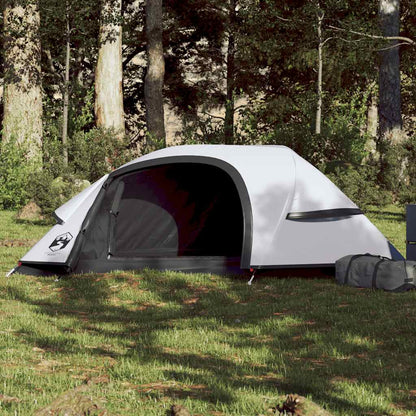 Camping Tent Dome 1-Person White Blackout Fabric Waterproof