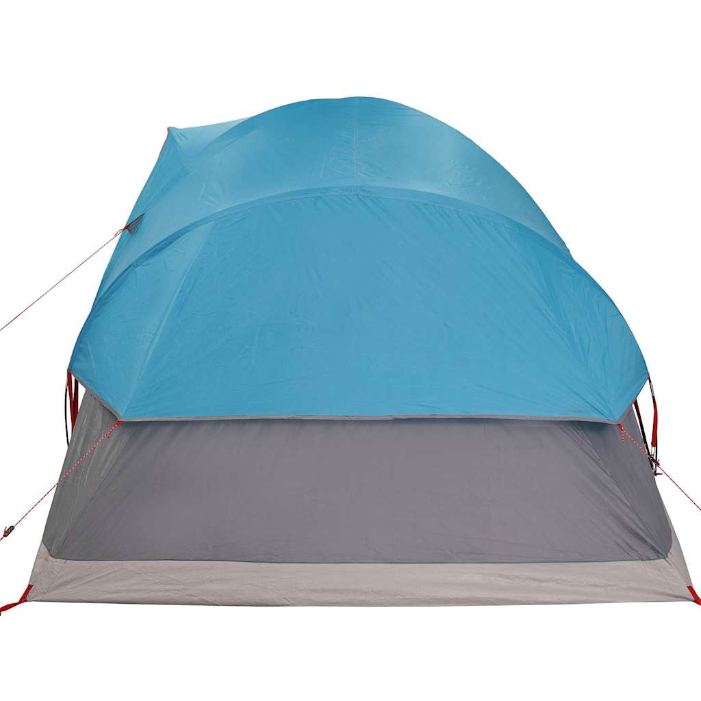Family Tent Dome 9-Person Blue Waterproof