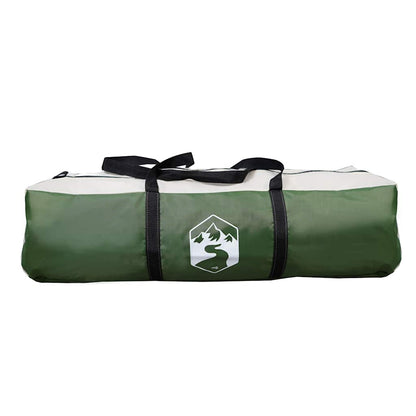 Camping Tent Tunnel 3-Person Green Waterproof