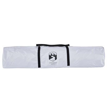 Camping Tent Tunnel 2-Person White Blackout Fabric Waterproof