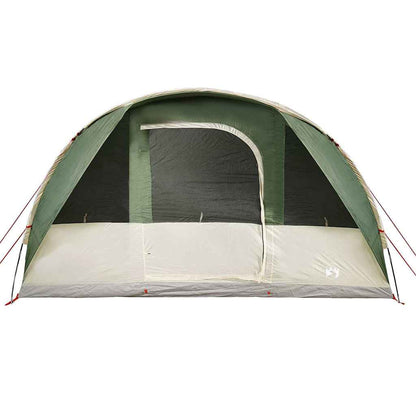 Family Tent Tunnel 7-Person Green Waterproof