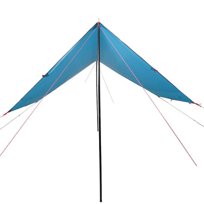 Camping Tarp Blue 430x380x210 cm Waterproof