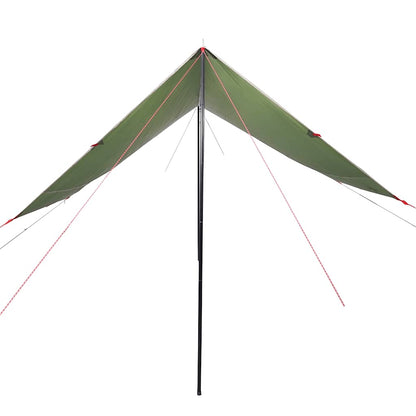 Camping Tarp Green 430x380x210 cm Waterproof