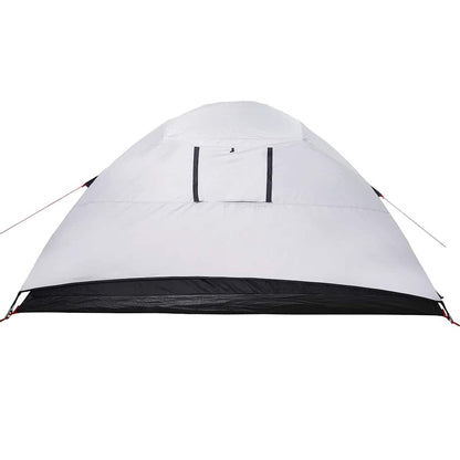 Family Tent Dome 6-Person White Blackout Fabric Waterproof