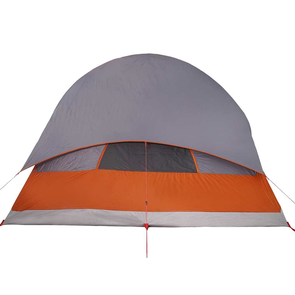 Family Tent 6-Person Grey Waterproof
