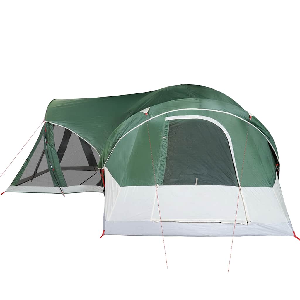 Family Tent Tipi 8-Person Green Waterproof