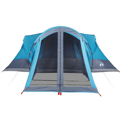Family Tent Tipi 8-Person Blue Waterproof