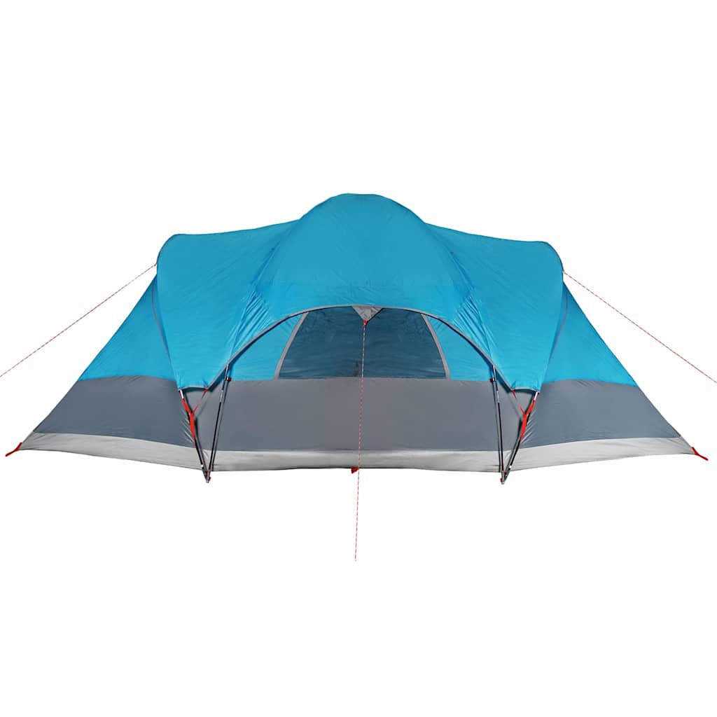 Family Tent Tipi 8-Person Blue Waterproof