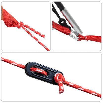 Family Tent Tipi 8-Person Blue Waterproof