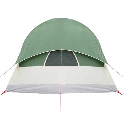 Camping Tent Tunnel 4-Person Green Waterproof