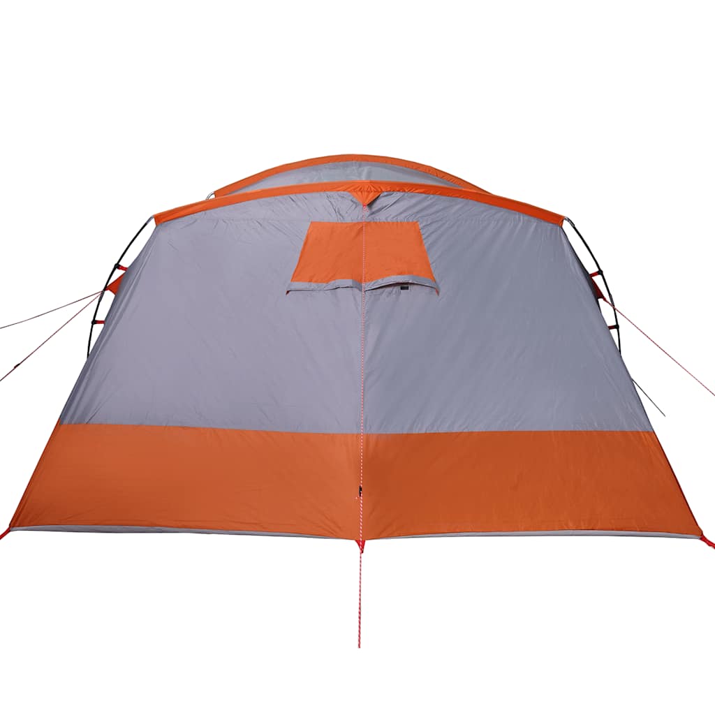 Family Tent Tunnel 8-Person Grey Waterproof
