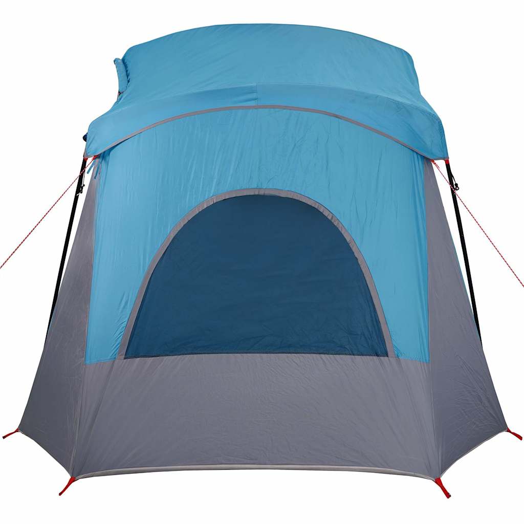 Camping Tent Cabin 5-Person Blue Waterproof