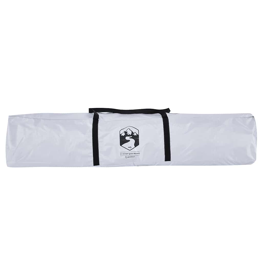 Camping Tent Dome 2-Person White Blackout Fabric Waterproof