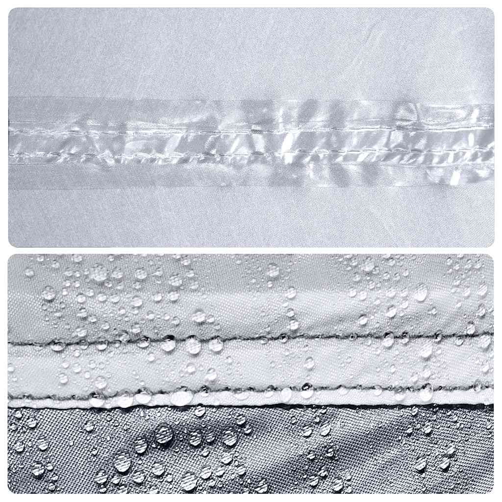 Camping Tent Dome 4-Person White Blackout Fabric Waterproof