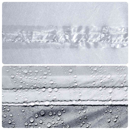 Camping Tent Dome 4-Person White Blackout Fabric Waterproof