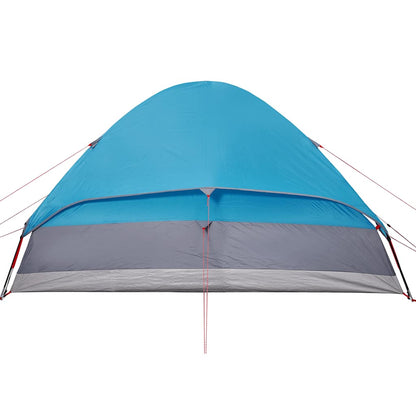 Family Tent Dome 6-Person Blue Waterproof
