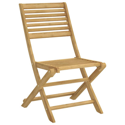 Folding Chairs 2 pcs 48,5x61,5x87 cm Solid Wood Acacia