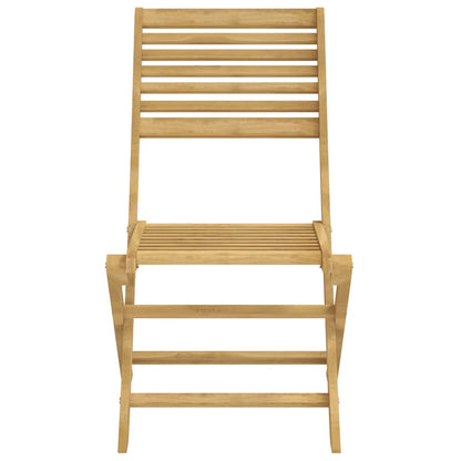Folding Chairs 2 pcs 48,5x61,5x87 cm Solid Wood Acacia