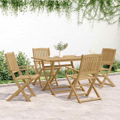 Folding Garden Chairs 4 pcs 54x61x88 cm Solid Wood Acacia