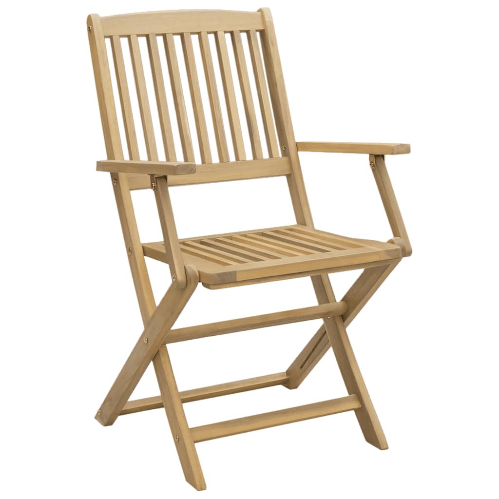 Folding Garden Chairs 4 pcs 54x61x88 cm Solid Wood Acacia