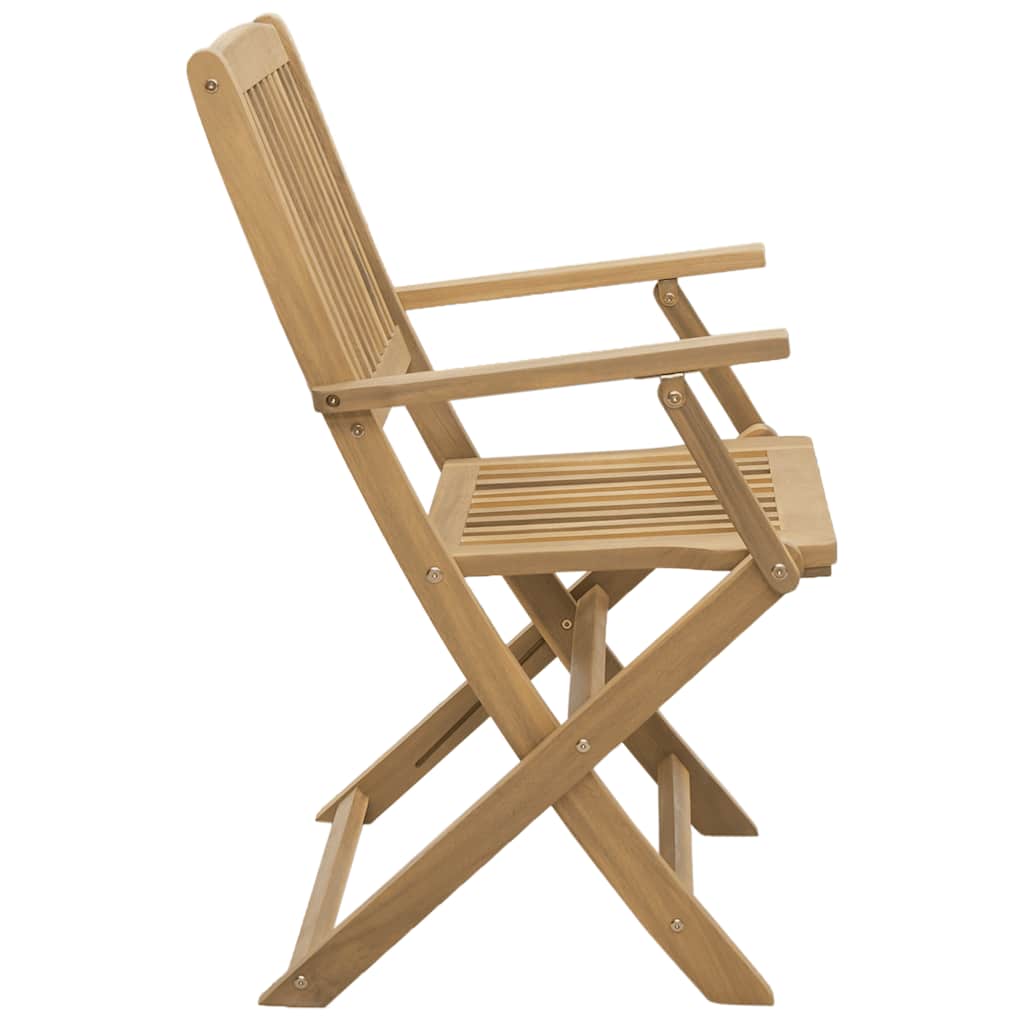 Folding Garden Chairs 4 pcs 54x61x88 cm Solid Wood Acacia