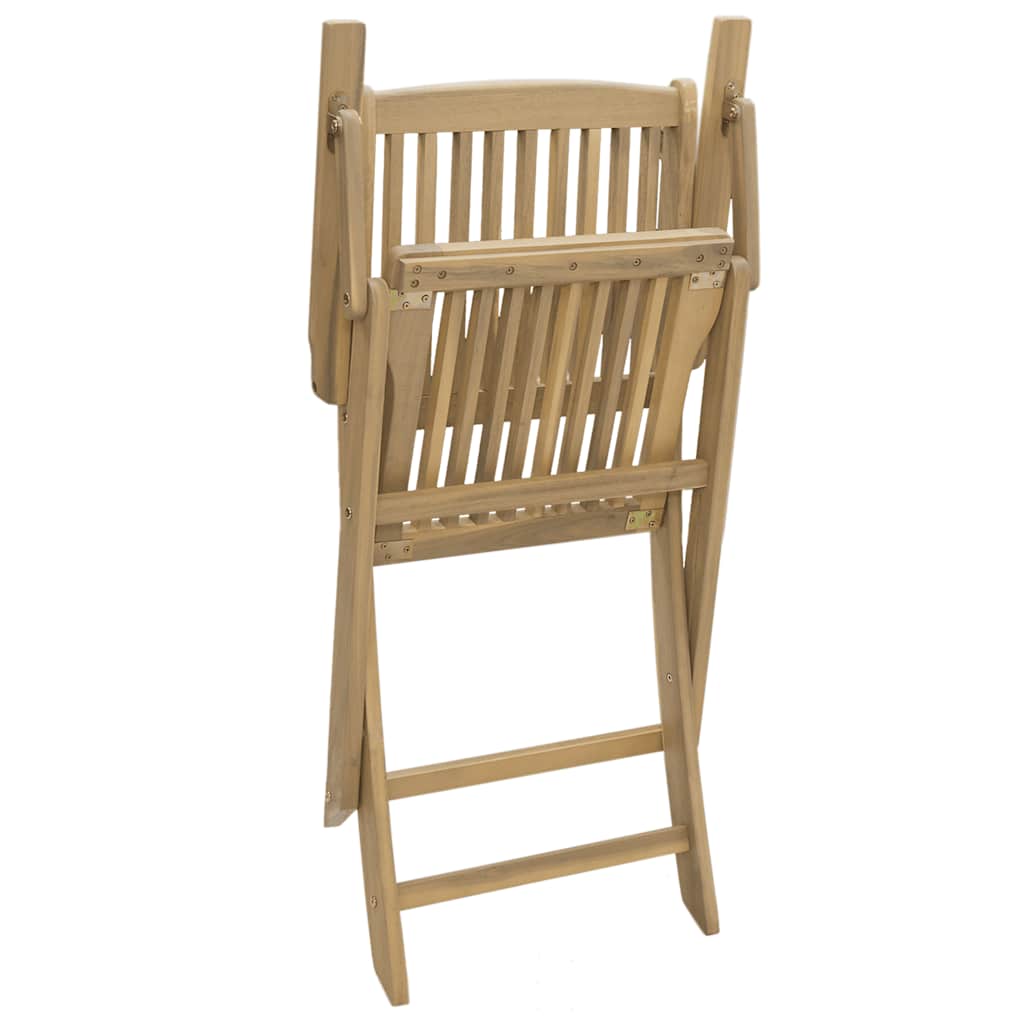 Folding Garden Chairs 4 pcs 54x61x88 cm Solid Wood Acacia
