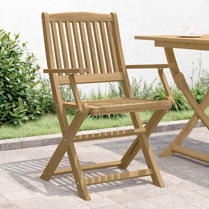 Folding Garden Chairs 4 pcs 54x61x88 cm Solid Wood Acacia