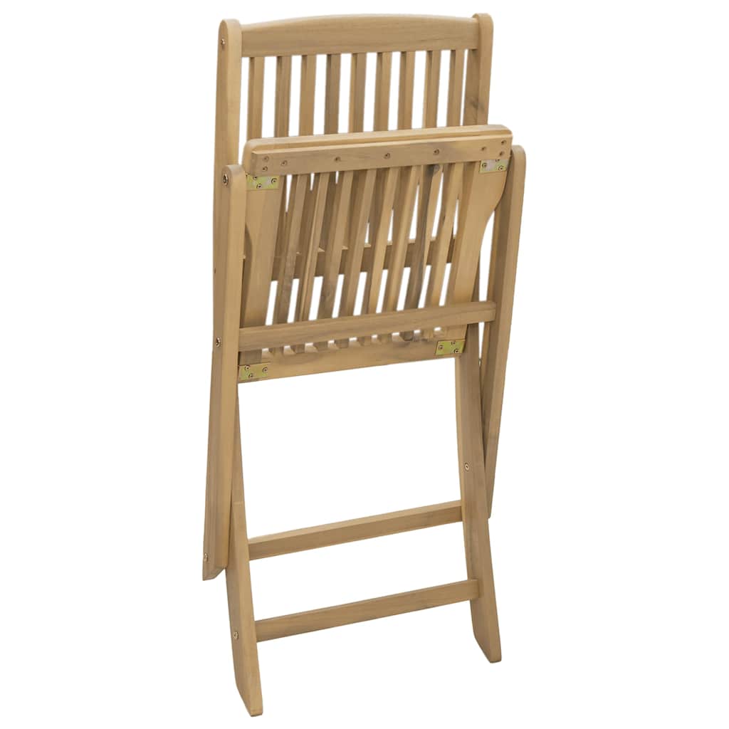 Folding Garden Chairs 4 pcs 44x50x88 cm Solid Wood Acacia