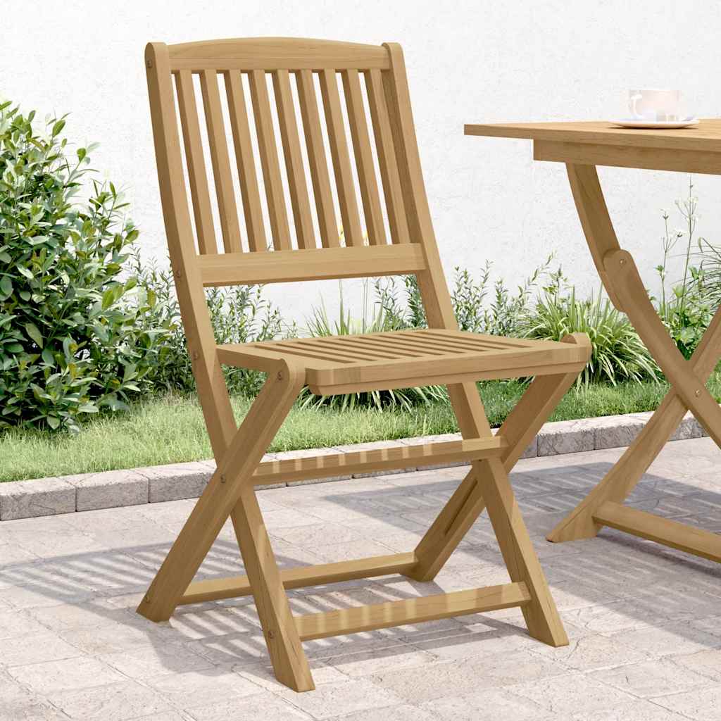 Folding Garden Chairs 4 pcs 44x50x88 cm Solid Wood Acacia