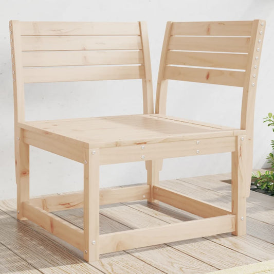 Garden Sofa | Natural Pine | Solid pine wood | 73 x 73 x 78 cm | Modular