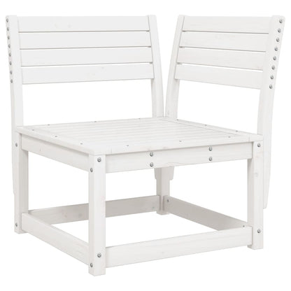 Garden Sofa | White | Solid Pine Wood | Small | Modular | Garden Sofa