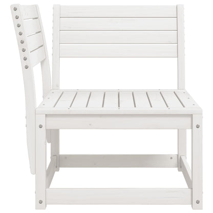 Garden Sofa | White | Solid Pine Wood | Small | Modular | Garden Sofa