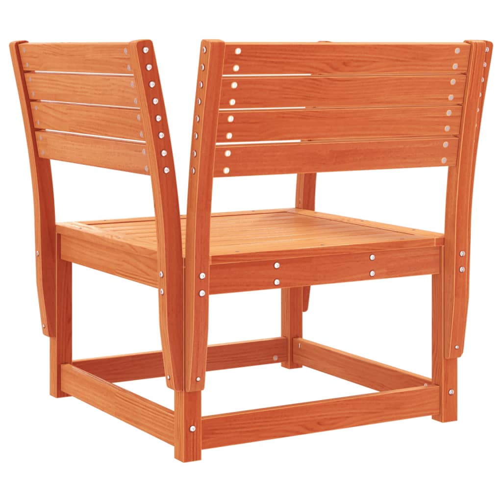 Garden Chair | Wax brown | Solid pine wood | Standard | Modular