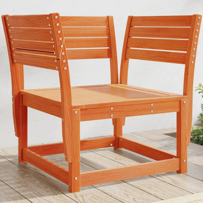 Garden Chair | Wax brown | Solid pine wood | Standard | Modular