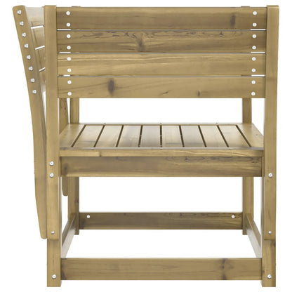 Garden Chair | Natural Wood | Vacuum Pressure Impregnated Pinewood