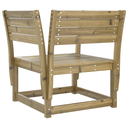 Garden Chair | Natural Wood | Vacuum Pressure Impregnated Pinewood