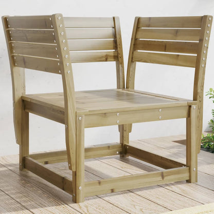 Garden Chair | Natural Wood | Vacuum Pressure Impregnated Pinewood